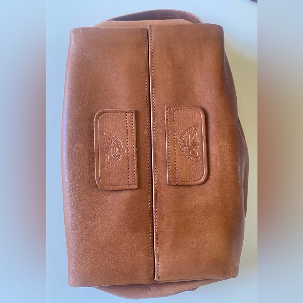 Vintage Leather DOPP Shaving/Toiletry Bag
